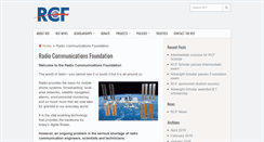 Desktop Screenshot of commsfoundation.org